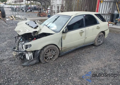 2005 Saab 9-2X Aero из США, поврежденный, VIN JF4GG22665G052666